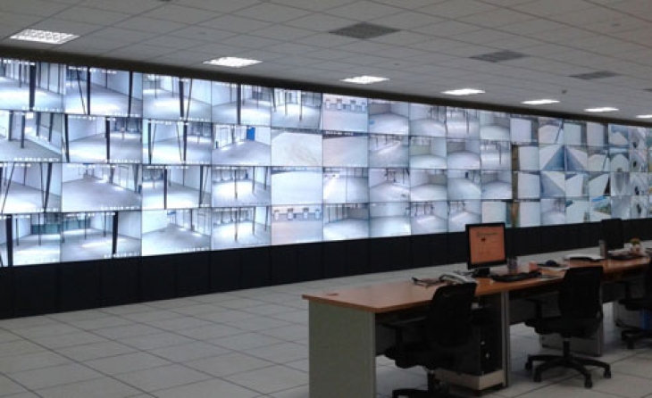 Garbo Logistics Park Command Center Video Wall Solution